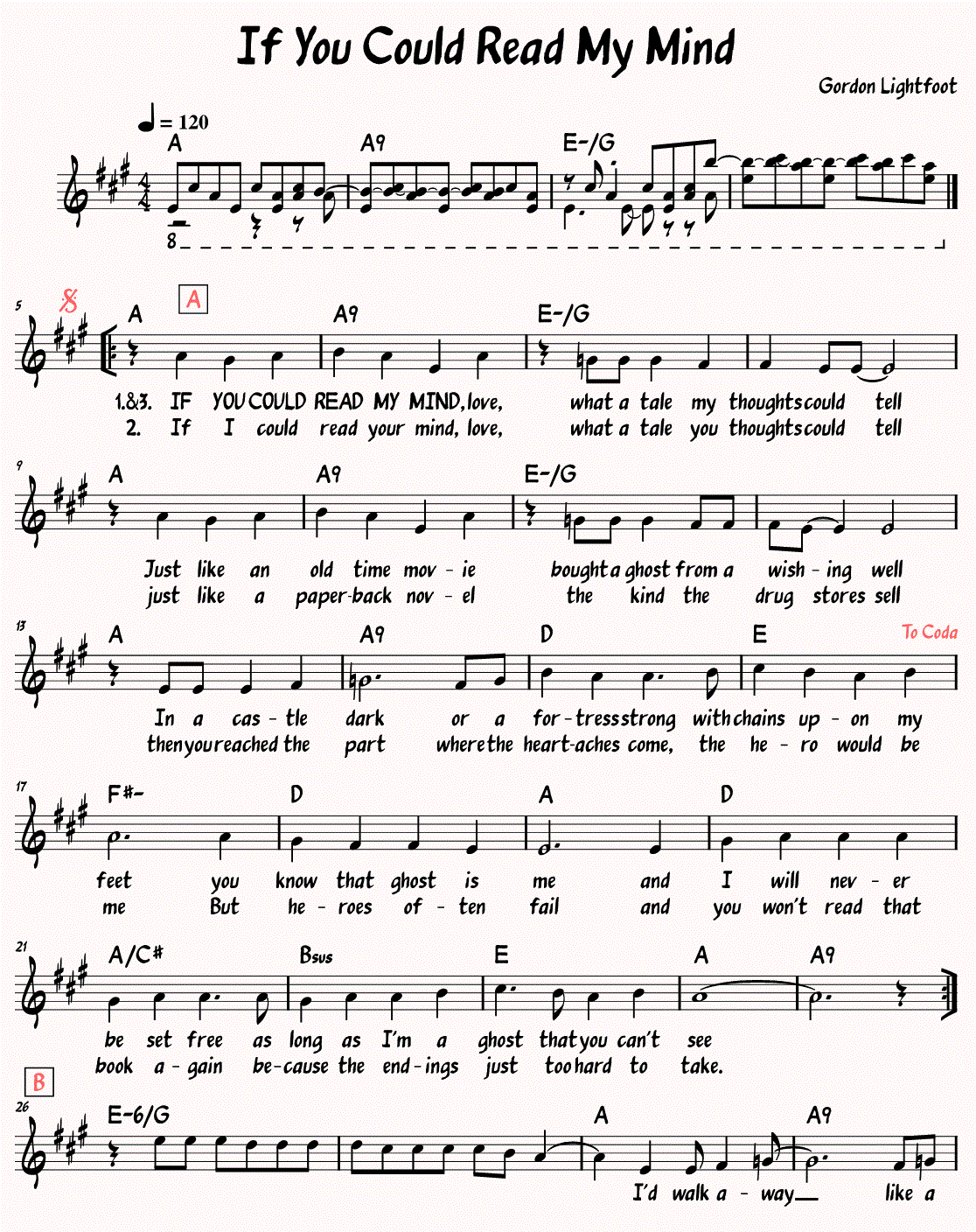 Sheet Music